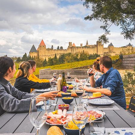 L'Ecrin De La Cite, Coeur De Vignes - Vivez Une Experience Inoubliable ! Carcassonne Exterior foto